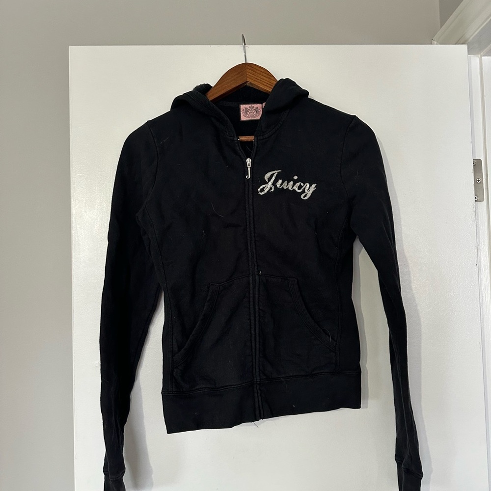 Juicy Couture Black Crew Neck Sweater
